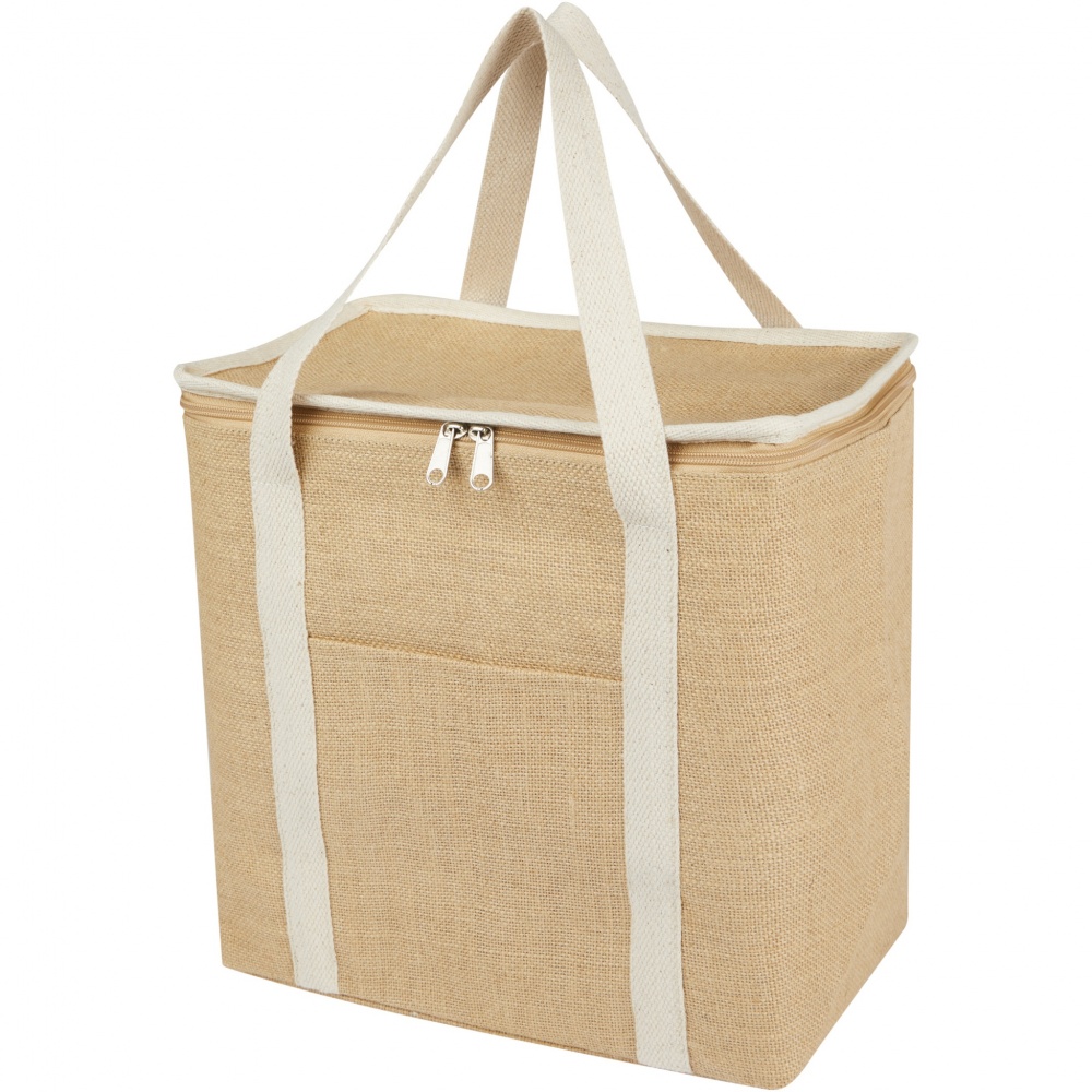 Logotrade promotional items photo of: Juta 300 g/m² jute cooler bag 19L