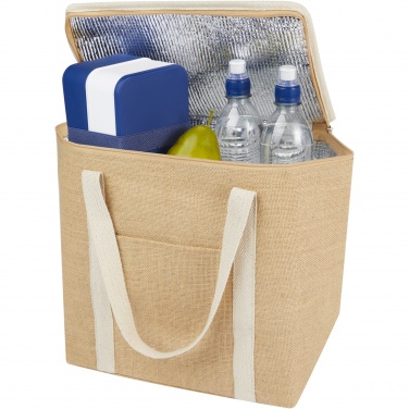Logotrade promotional merchandise picture of: Juta 300 g/m² jute cooler bag 19L