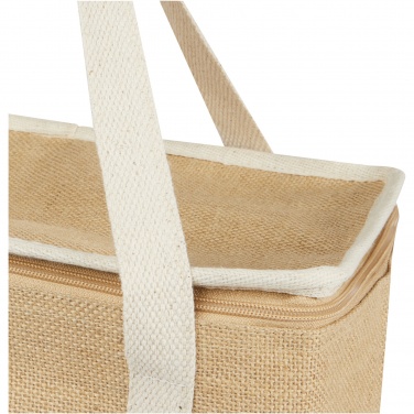 Logo trade promotional gift photo of: Juta 300 g/m² jute cooler bag 19L