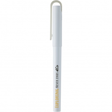 Logo trade promotional gift photo of: Mauna recycled PET gel rollerball pen