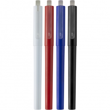 Logotrade promotional giveaway image of: Mauna recycled PET gel rollerball pen