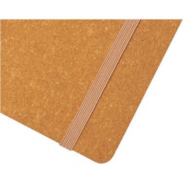 Logotrade corporate gift image of: Kilau recycled leather notebook 