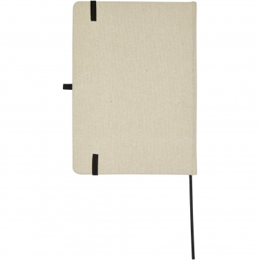 Logo trade business gift photo of: Tutico organic cotton hardcover notebook