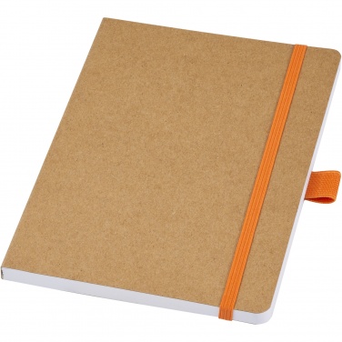 Logo trade promotional gifts image of: Berk recycled paper notebook