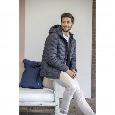 Logo trade corporate gifts image of: Petalite men's GRS recycled insulated down jacket