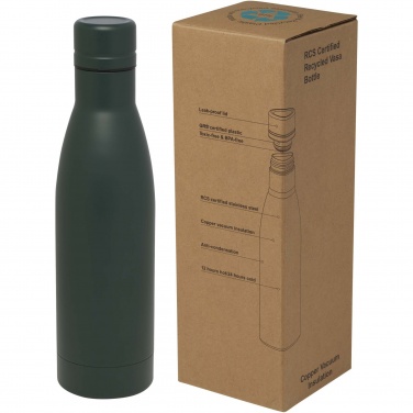 Logotrade business gifts photo of: Vasa 500 ml RCS certified recycled stainless steel copper vacuum insulated bottle