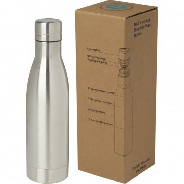 Logo trade promotional product photo of: Vasa 500 ml RCS certified recycled stainless steel copper vacuum insulated bottle