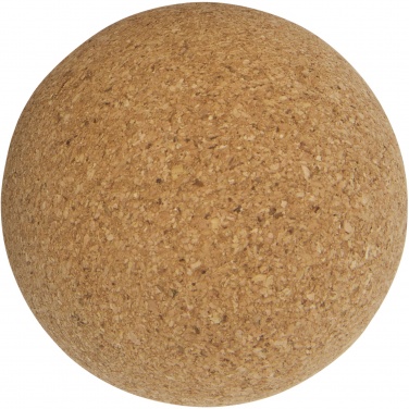 Logo trade promotional merchandise picture of: Trikona cork yoga ball