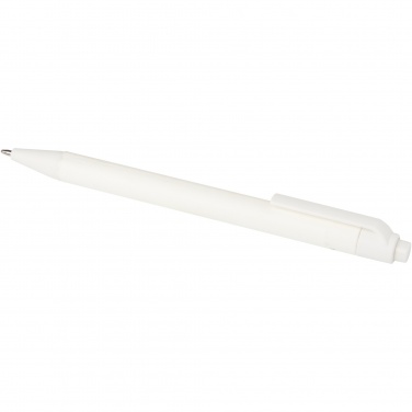 Logo trade promotional giveaway photo of: Chartik monochromatic recycled paper ballpoint pen with matte finish