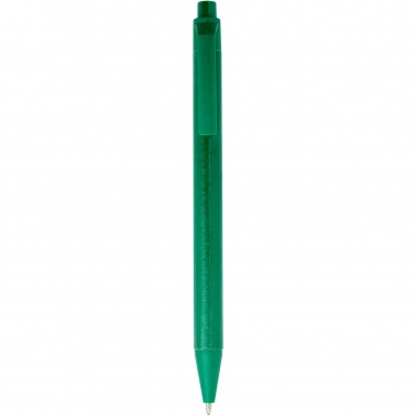 Logo trade promotional item photo of: Chartik monochromatic recycled paper ballpoint pen with matte finish