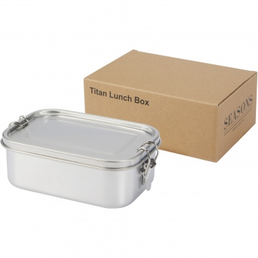 Logo trade promotional items picture of: Titan recycled stainless steel lunch box