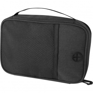 Logo trade promotional giveaway photo of: Ross GRS RPET tech pouch 1L