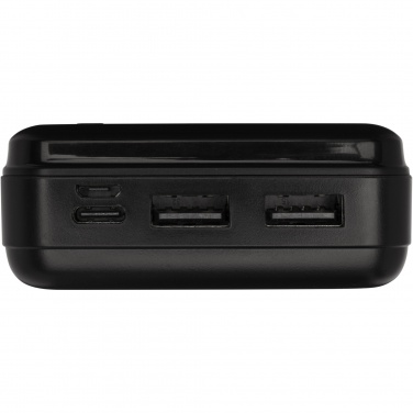Logo trade promotional giveaways image of: Loop 20.000 mAh recycled plastic power bank 
