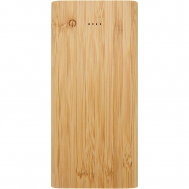 Logo trade promotional product photo of: Tulda 10.000 mAh bamboo power bank