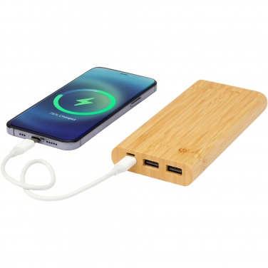 Logotrade advertising product picture of: Tulda 10.000 mAh bamboo power bank