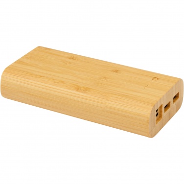 Logo trade corporate gift photo of: Tulda 20.000 mAh bamboo power bank