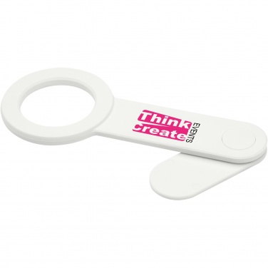Logo trade promotional products picture of: Hook recycled plastic desktop phone holder