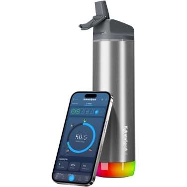 Logo trade promotional merchandise photo of: HidrateSpark® PRO 620 ml vacuum insulated stainless steel smart water bottle