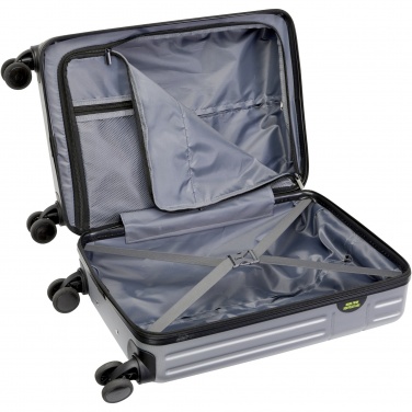 Logo trade business gifts image of: Rover 20" GRS recycled cabin trolley 40L