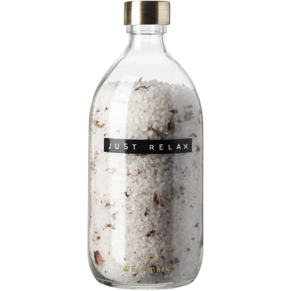 Logotrade promotional gifts photo of: Wellmark Just Relax 500 ml bath salt - roses fragrance