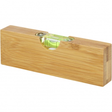 Logotrade promotional gift image of: Flush bamboo spirit level with bottle opener
