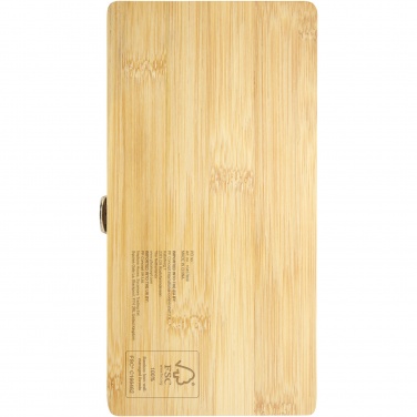 Logo trade promotional item photo of: Rivet 19-piece bamboo/recycled plastic tool set