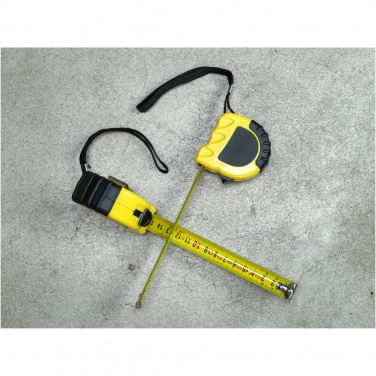 Logo trade promotional merchandise picture of: Rule 3-metre RCS recycled plastic measuring tape