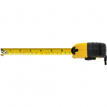 Logo trade business gifts image of: Rule 3-metre RCS recycled plastic measuring tape