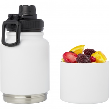 Logo trade promotional gifts image of: Dupeca 840 ml RCS certified stainless steel insulated sport bottle