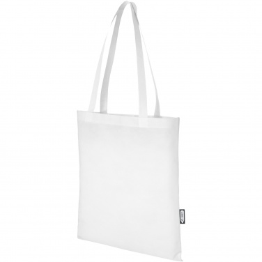 Logotrade promotional product picture of: Zeus GRS recycled non-woven convention tote bag 6L