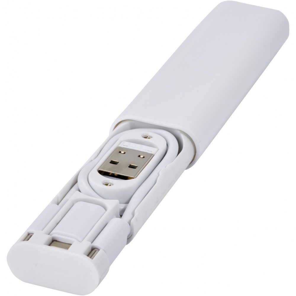 Logo trade promotional merchandise picture of: Whiz recycled plastic modular charging cable 