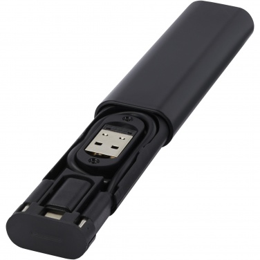 Logotrade promotional item image of: Whiz recycled plastic modular charging cable 