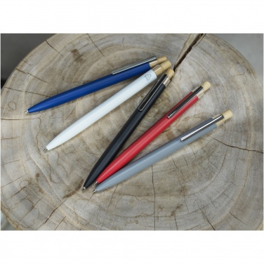Logotrade promotional item picture of: Nooshin recycled aluminium ballpoint pen  (blue ink)