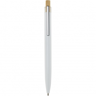 Logo trade advertising products image of: Nooshin recycled aluminium ballpoint pen  (blue ink)