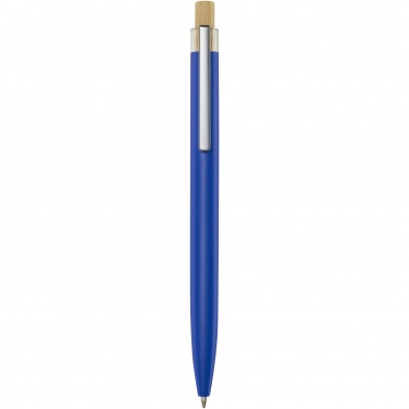Logo trade business gift photo of: Nooshin recycled aluminium ballpoint pen  (blue ink)