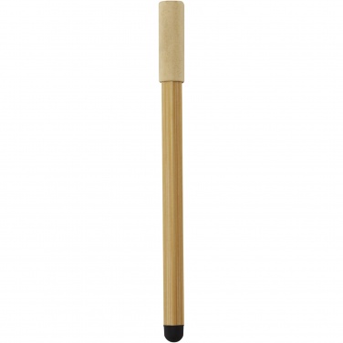 Logo trade promotional gift photo of: Mezuri bamboo inkless pen 