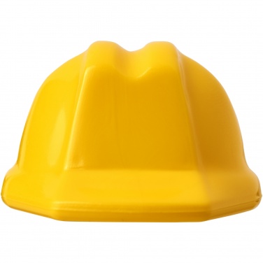 Logotrade promotional giveaway image of: Kolt hard hat-shaped recycled keychain