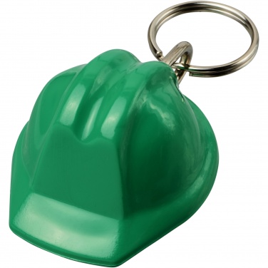 Logotrade promotional giveaway picture of: Kolt hard hat-shaped recycled keychain