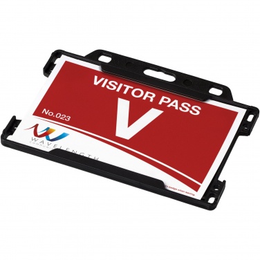Logo trade advertising product photo of: Vega recycled plastic card holder