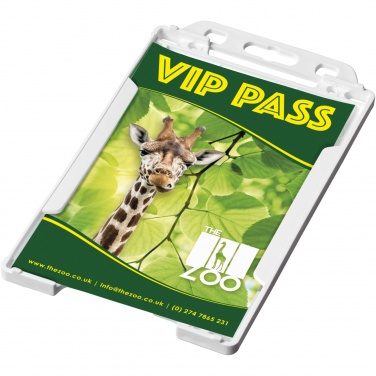 Logo trade promotional gifts image of: Pierre recycled plastic card holder 
