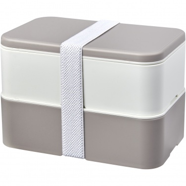 Logo trade promotional gift photo of: MIYO Renew double layer lunch box