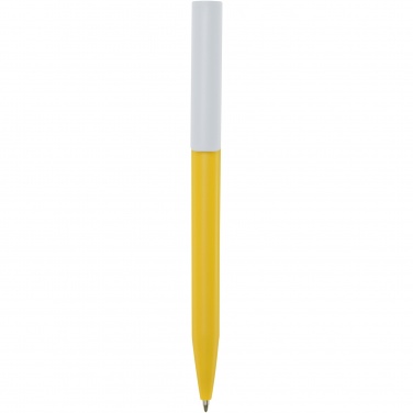 Logo trade promotional merchandise image of: Unix recycled plastic ballpoint pen