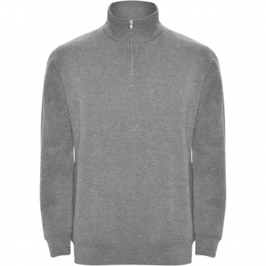 Logo trade business gifts image of: Aneto quarter zip sweater