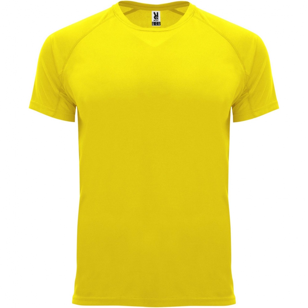 Logo trade promotional giveaways picture of: Bahrain short sleeve men's sports t-shirt