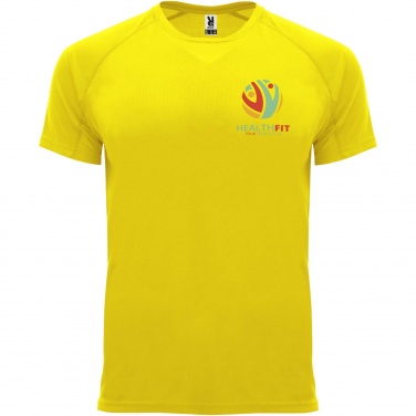 Logo trade promotional products image of: Bahrain short sleeve men's sports t-shirt