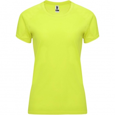 Logo trade advertising products picture of: Bahrain short sleeve women's sports t-shirt