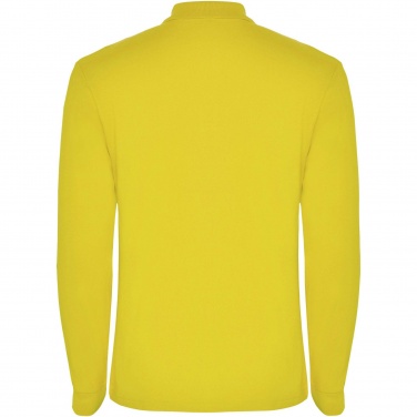 Logo trade advertising products image of: Estrella long sleeve men's polo