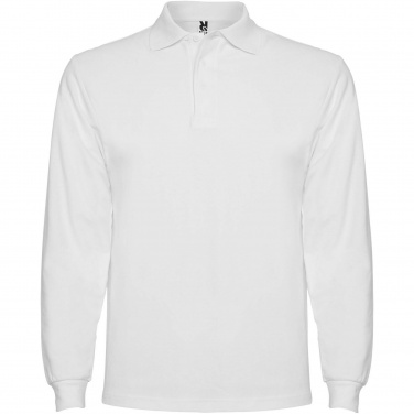 Logo trade promotional merchandise image of: Estrella long sleeve men's polo