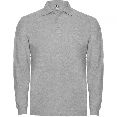 Logotrade promotional giveaway image of: Estrella long sleeve men's polo