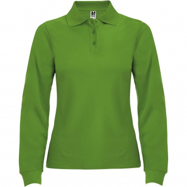 Logo trade promotional giveaways picture of: Estrella long sleeve women's polo